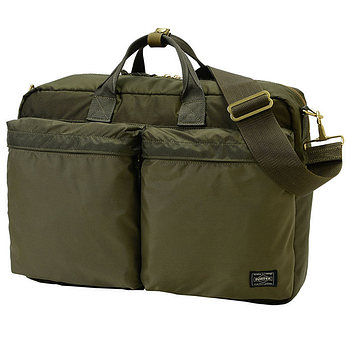 PORTER FORCE 3WAY BRIEFCASE SAGE GREEN(855-07594-30) | 신세계V