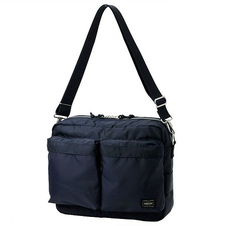 PORTER FORCE SHOULDER BAG NAVY/BLUE (855-07415-50) | 신세계V