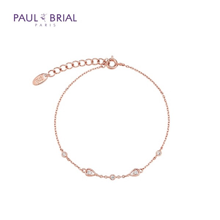 PAUL BRIAL(폴브리알) [PAUL BRIAL] 폴브리알 폴브리알 PABB0046 물방울큐빅 팔찌 | 신세계V