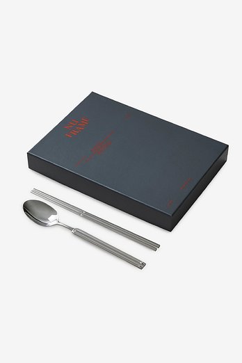 ODENSE 오덴세 누프레임 커트러리 스푼 앤 찹스틱 4p 세트 | 신세계V