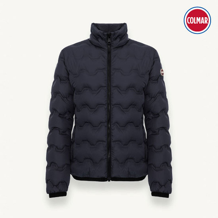 COLMAR [종료](콜마르) [COLMAR] 콜마르 MEN WAVY QUILTING DOWN JACKET / 네이비 ...