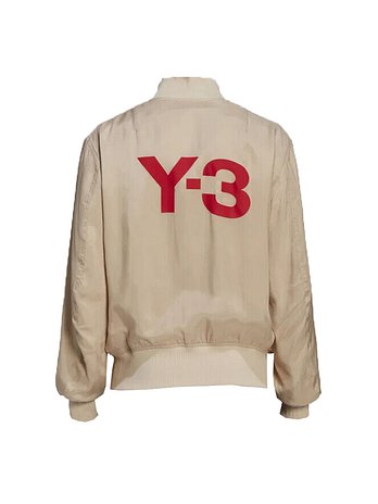 Y-3 [Y-3] 12주년 U CH3 CUPR 백 로고 프린팅 봄버 자켓 GV6046 | 신세계V