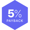 바캉스위크 5% 페이백