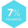 7% 입점 페이백
