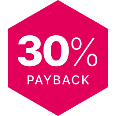 9/7 브데 30% 페이백 (라페르바, 뷰오리)