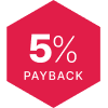 패션 스페셜위크 5% 페이백