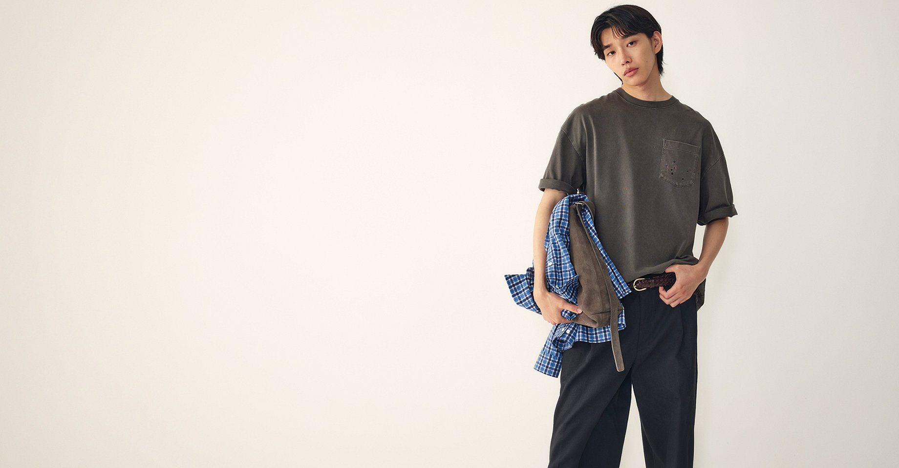 일상을 채우는\n정제된 맨즈 웨어
