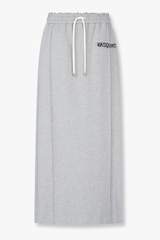 [BASQUIAT] 밴딩 저지 스커트