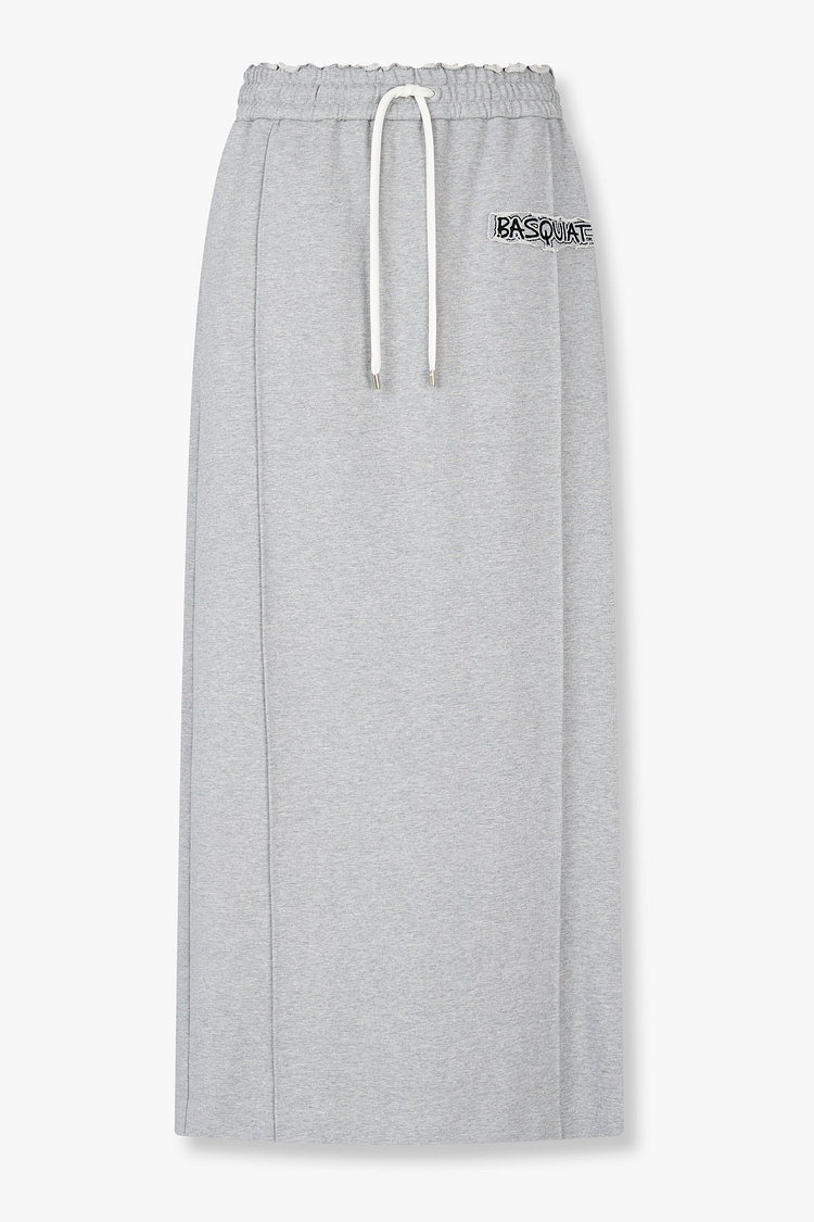 [BASQUIAT] 밴딩 저지 스커트