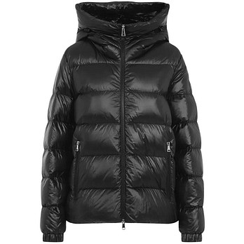 MONCLER [명품] 24FW BIRON 로고 패치 패딩 블랙 1A000 91 597WN 999 46278320 | 신세계V