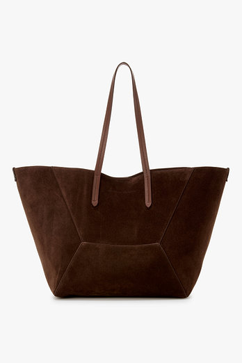BRUNELLO CUCINELLI 여성 BC DUO 모닐리 스웨이드 백 | 신세계V