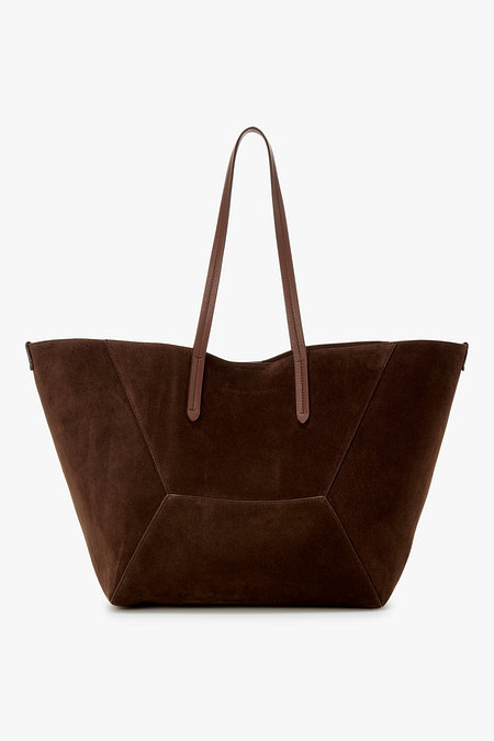 BRUNELLO CUCINELLI 여성 BC DUO 모닐리 스웨이드 백 | 신세계V