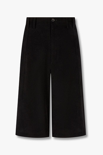 Yohji Yamamoto [HOMME]드로스트링 헴 디테일 쇼츠 | 신세계V