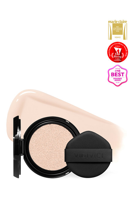 VIDIVICI 블랙 퍼펙션 커버 핏 쿠션 리필 SPF40 PA++ (19NC 라이트) | 신세계V