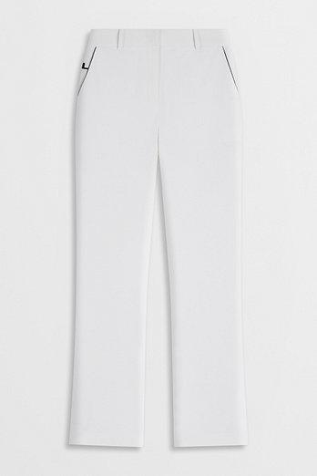 J.LINDEBERG [Women] 에일리 라이트웨이트 부츠컷 팬츠(white) | 신세계V