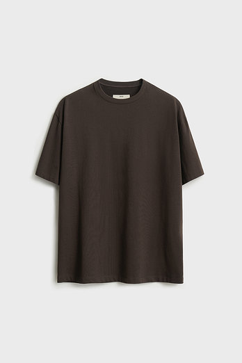 POTTERY Short Sleeve Comfort T-Shirt_Brown | 신세계V
