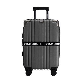 VIAMONOH [확장형] 비토 스토퍼 캐리어 20인치형(벨트+보관커버 포함)_다크실버 | 신세계V