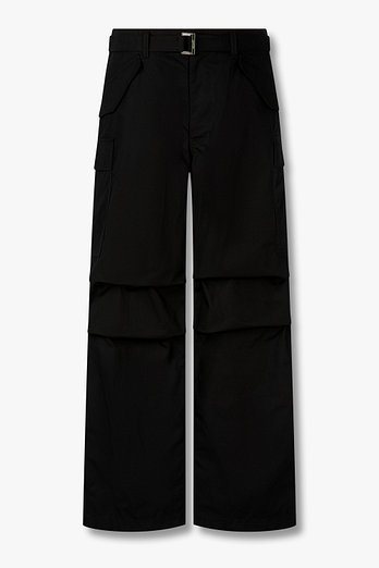SACAI [CLASSICS]남성 코튼 블렌드 옥스포드 팬츠 | 신세계V