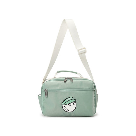 MALBON GOLF(말본골프) 뉴 M 라이트 크로스 파우치백 MINT GREEN | 신세계V
