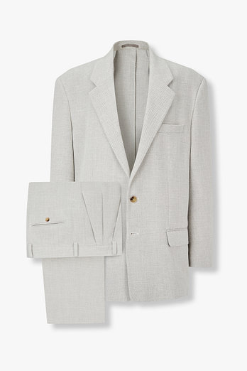 MAN ON THE BOON 코튼 헤링본 수트 | 신세계V