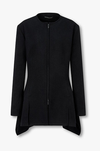 Yohji Yamamoto [FEMME]칼라리스 멀티 슬릿 헴 집업 자켓 | 신세계V