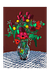 (원화) 데이비드 호크니, 아이패드드로잉, <16 February 2021 &ndash; More Flowers in a Glass Vase>