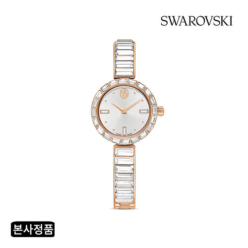 SWAROVSKI(스와로브스키) [스와로브스키/본사정품] Matrix Bangle 로즈골드 시계 5677484 | 신세계V