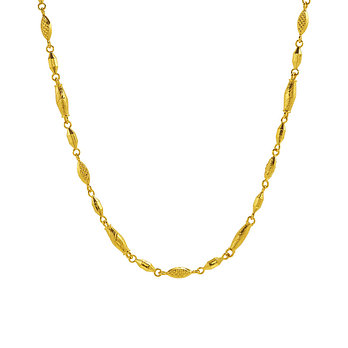 삼성금거래소 [삼성금거래소] 24K 순금 볼륨 컷팅 목걸이 37.5g | 신세계V