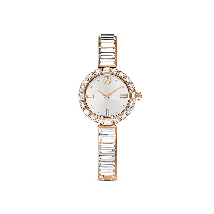 SWAROVSKI(스와로브스키) [스와로브스키/본사정품] Matrix Bangle 로즈골드 시계 5677484 | 신세계V