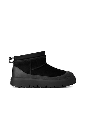 UGG [MEN] 클래식 스웨이드 방수 부츠 (클래식 울트라 미니 웨더 하이브리드) | 신세계V