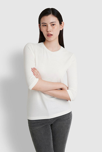 JAJU 여 소프트 5부 티셔츠 | 신세계V