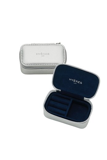 HYERES LOR 트래블 주얼리 미니 파우치_메탈실버 HL0P65037SVXXX | 신세계V