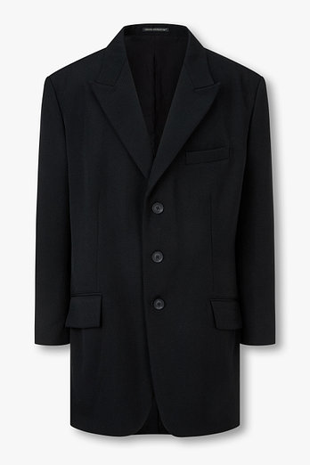 Yohji Yamamoto [HOMME]피크트 라펠 울 싱글 자켓 | 신세계V