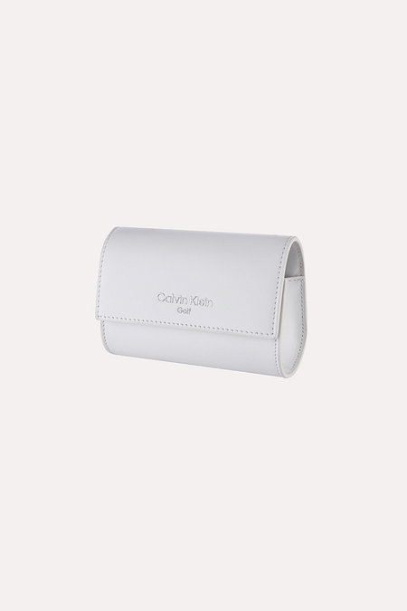 CALVIN KLEIN GOLF 캘빈클라인 골프공용 N 레인지 파인더 케이스 CN3PO2101 화이트 | 신세계V