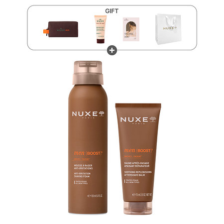 NUXE [단독] 눅스 맨 쉐이빙폼 150ml + 애프터쉐이브 수딩 크림 75ml + GIFT | 신세계V