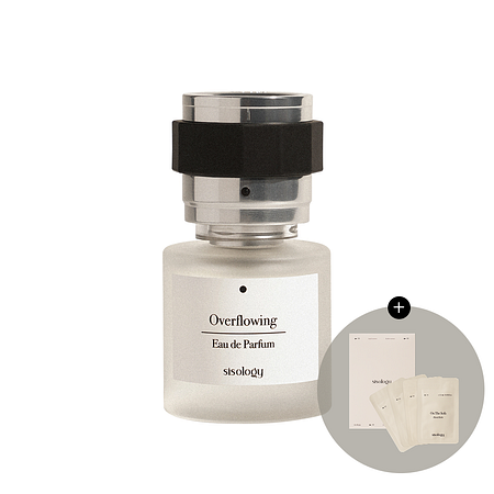 SISOLOGY 오버플로잉 오 드 퍼퓸 15ml + 핸드 밤 4종 키트 증정 | 신세계V