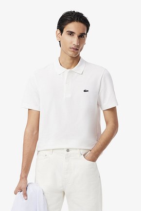 LACOSTE(라코스테) [라코스테 공식] 남성 베이직 오토만 반팔 폴로 셔츠 DH8342-56G 001 | 신세계V