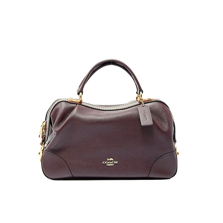 COACH(코치) 코치 버건디 페블 레더 사첼 토트백 69621 GDOXB | 신세계V