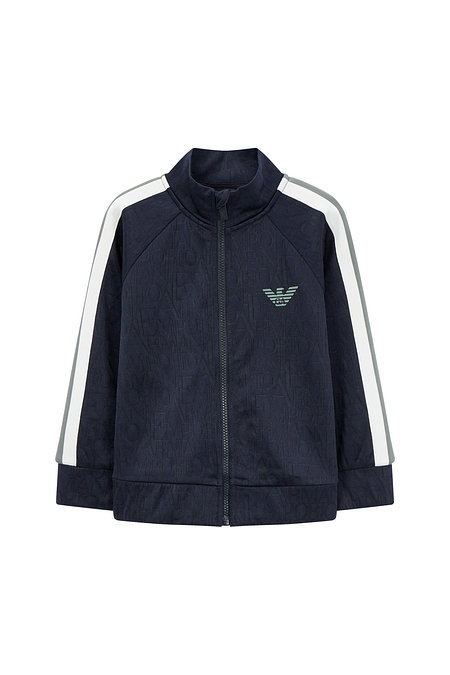 EMPORIO ARMANI JUNIOR [남아] 자카드 로고 래글런 자켓 | 신세계V