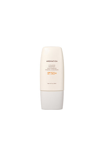 AROMATICA 바이탈라이징 로즈마리 수분장벽 선크림 50ML | 신세계V