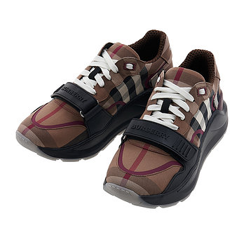 BURBERRY [버버리] 남성 체크 코튼 스니커즈 8052971 MF TNR RAMSEY M ST A8894 | 신세계V