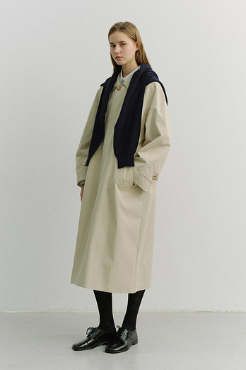 DUNST UNISEX REFINED MAC COAT BEIGE_UDTR6A101I2 | 신세계V
