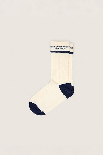 GOLDEN GOOSE KOREA [공식 스토어] 골든구스  공용 양말 GUP02373 P002429 11782 | 신세계V