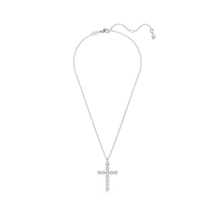 [스와로브스키/본사정품] Insigne Angelic 십자가 로듐 목걸이 5675573