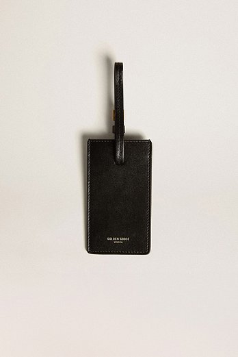 GOLDEN GOOSE KOREA [공식 스토어] 골든구스  공용 블랙 러기지 택 GUA00685 A000617 90100 | 신세계V