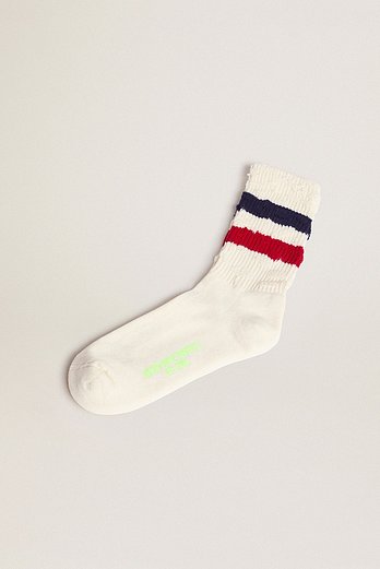 GOLDEN GOOSE KOREA [공식 스토어] 골든구스  공용 하이 립 삭스 GUP00883 P000488 81239 | 신세계V