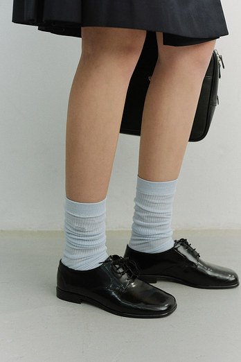 DUNST SHEER KNEE SOCKS PALE BLUE_UDSS6E201B1 | 신세계V