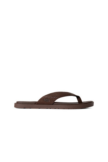 UGG [MEN] 스웨이드 레더 플립 슬리퍼  (시사이드 II 플립) | 신세계V
