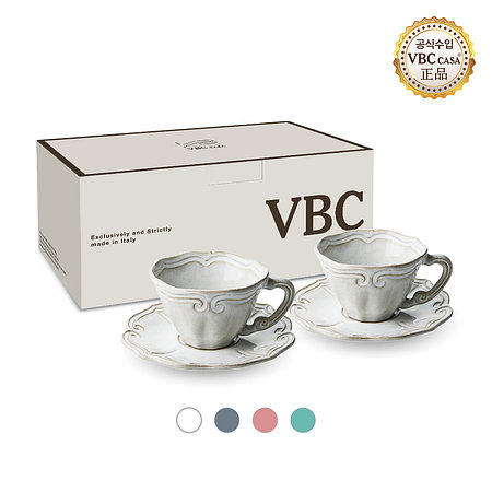 VBC CASA [SET] 폰다코 바로크 티컵세트 2인 2P(기프트박스) | 신세계V