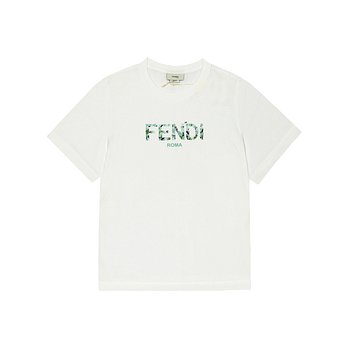 FENDI 펜디 JFI375 7AJ F1SGM 로고 아동 반팔티 (성인착용가능) | 신세계V